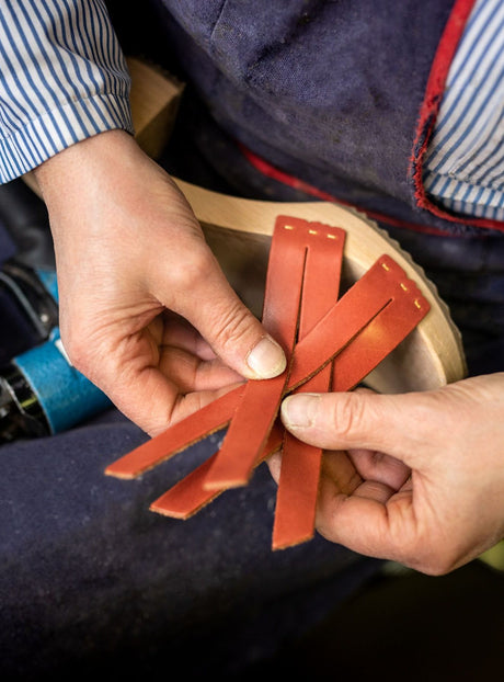 réparation sabot bois et cuir